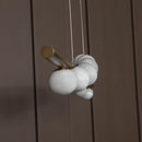 Gine Marble Bulk Dining Table Chandelier 120 Cm - Heka Lighting & Trading Limited