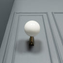 Gize Soft Brushed Brass Glass Wall Sconce - Heka Lighting & Trading Limited