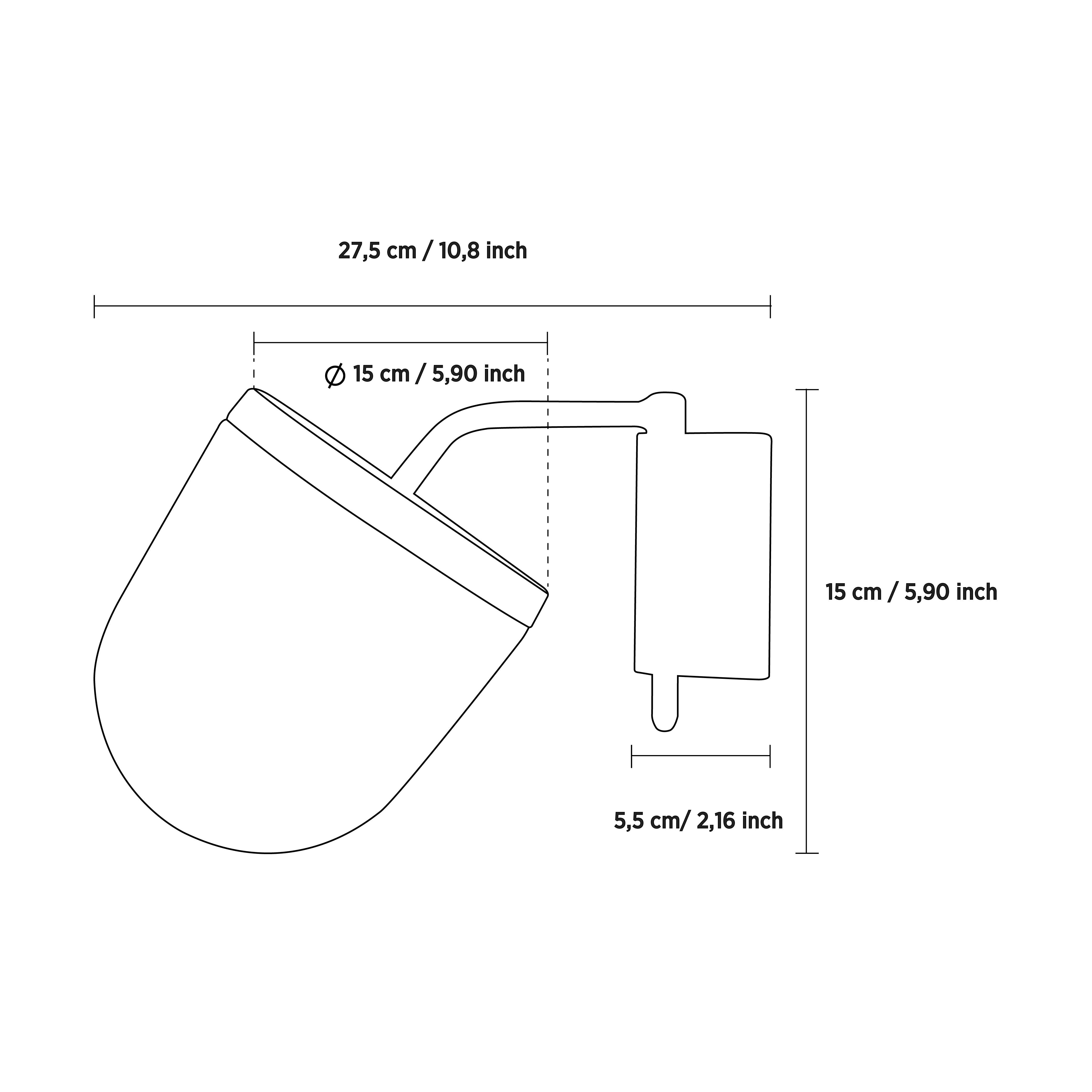 Gize Soft Brushed Brass Glass Wall Sconce - Heka Lighting & Trading Limited