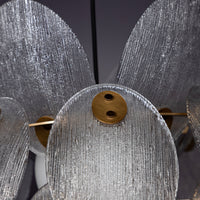 Gana White Frosted Glass Antique Chandelier 50 Cm - Heka Lighting & Trading Limited