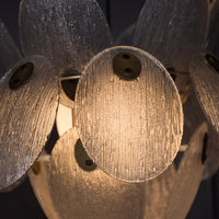Gana White Frosted Glass Antique Chandelier 50 Cm - Heka Lighting & Trading Limited