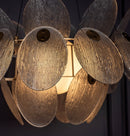 Gana White Frosted Glass Antique Chandelier 70 Cm - Heka Lighting & Trading Limited