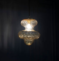 Lange Honey Glass Antique Pendant Light Chandelier 30 Cm - Heka Lighting & Trading Limited