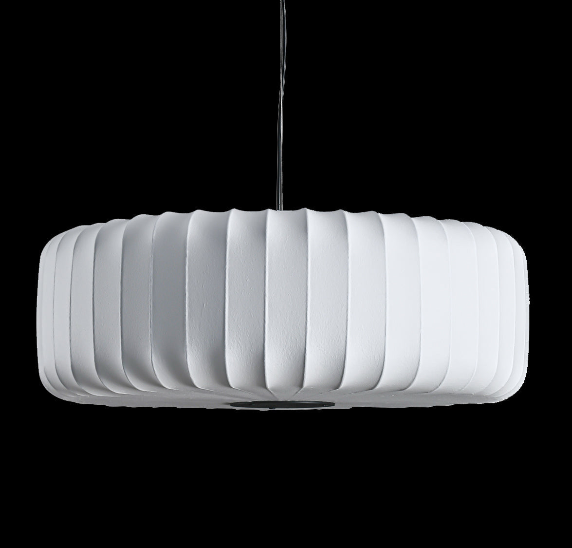 Planet Soft Touch White Cylinder Pendant Light Chandelier 68 Cm - Heka Lighting & Trading Limited