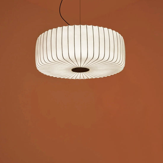 Planet Soft Touch White Cylinder Pendant Light Chandelier 68 Cm