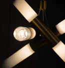 Manila Transparent Glass Gold Pendant Light Chandelier - Heka Lighting & Trading Limited