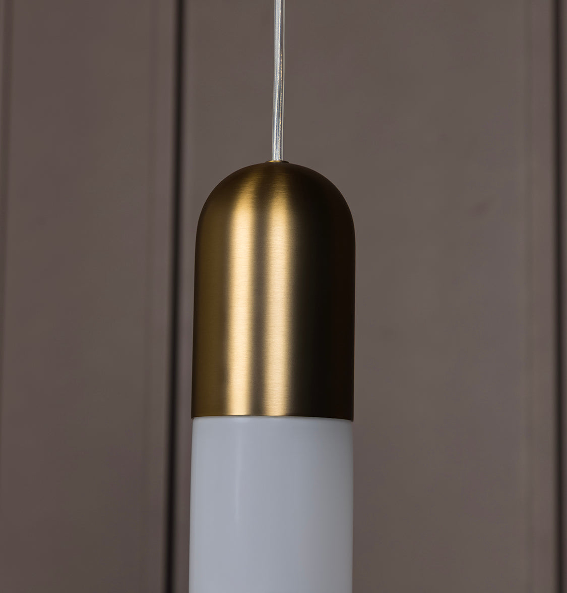 Manila Transparent Glass Gold Single Pendant Light Chandelier - Heka Lighting & Trading Limited