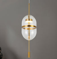 Ruanda Transparent Pendant Light Chandelier 20 Cm - Heka Lighting & Trading Limited