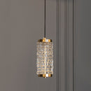 Dubbo Single Glass Gold Led Pendant Light Chandelier - Heka Lighting & Trading Limited