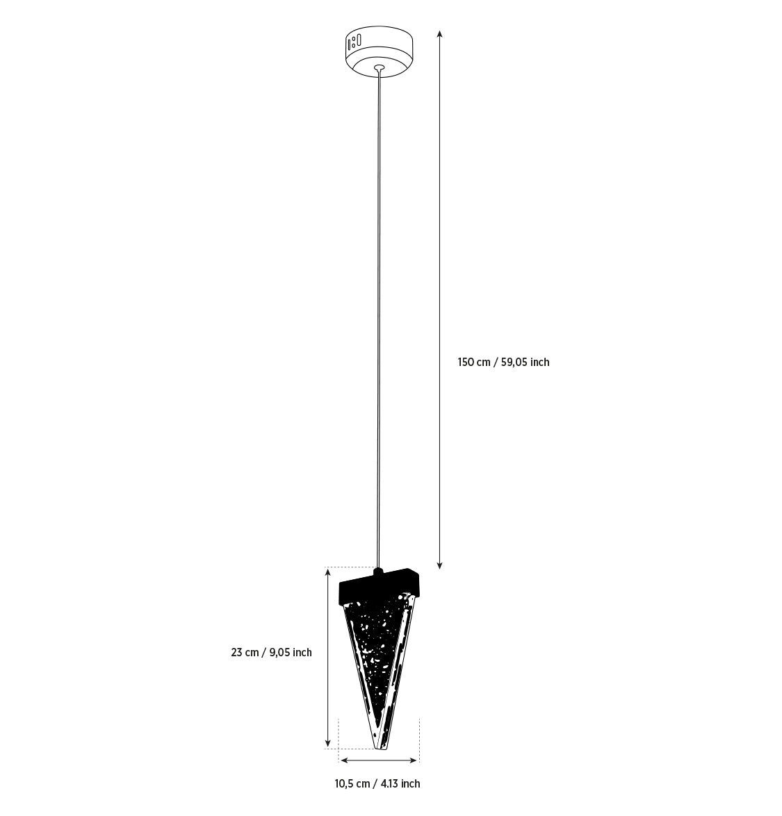 Togo Single Threegen Antique Transparent Glass Led Pendant Light Chandelier 20 Cm - Heka Lighting & Trading Limited