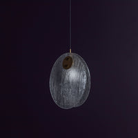 Gana Two White Frosted Glass Antique Pendant Light 22 Cm - Heka Lighting & Trading Limited