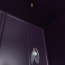Gana Two White Frosted Glass Antique Pendant Light 22 Cm - Heka Lighting & Trading Limited