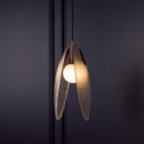 Gana Two White Frosted Glass Antique Pendant Light 43 Cm - Heka Lighting & Trading Limited
