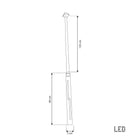 Lome Brown Leather Antique Pendant Light Chandelier - Heka Lighting & Trading Limited