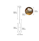 Apollon Antique Marble Led Pendant Light Chandelier 11 Cm - Heka Lighting & Trading Limited