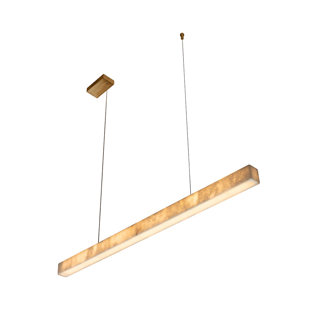 Tetus Single Marble Pendant Light Chandelier 120 Cm - Heka Lighting & Trading Limited