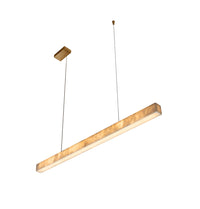 Tetus Single Marble Pendant Light Chandelier 120 Cm - Heka Lighting & Trading Limited