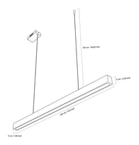 Tetus Single Marble Pendant Light Chandelier 120 Cm - Heka Lighting & Trading Limited