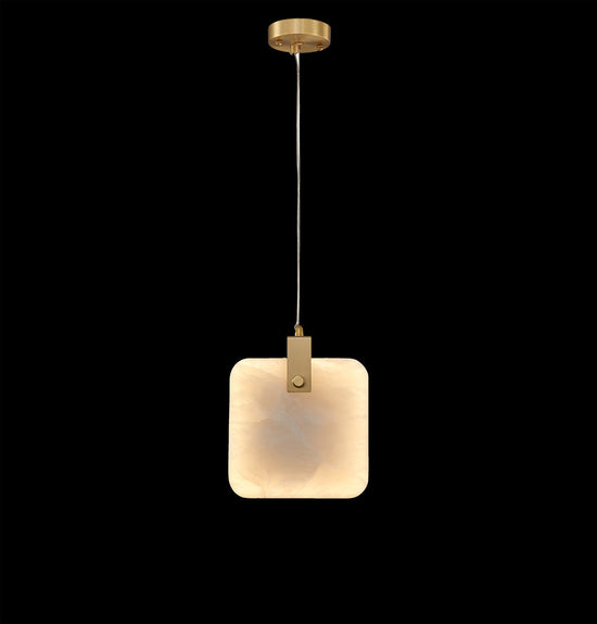 Gama White Marble Antique Pendant Light Chandelier 30X30 Cm