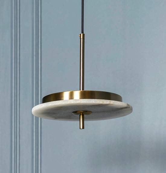 Delhi Marble Antique Led Pendant Light Chandelier 25 Cm