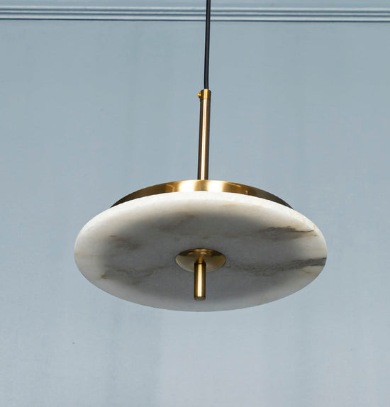 Delhi Marble Antique Led Pendant Light Chandelier 30 Cm