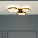 Rabat 3-Piece Marble Antique Plafonier Chandelier | Modern Decorative Lighting For Homes & Hotels