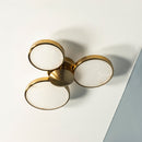 Rabat 3-Piece Marble Antique Plafonier Chandelier | Modern Decorative Lighting For Homes & Hotels