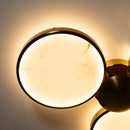 Rabat 3-Piece Marble Antique Plafonier Chandelier | Modern Decorative Lighting For Homes & Hotels