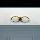 Rabat 2-Piece Marble Antique Plafonier Chandelier | Modern Decorative Lighting For Homes & Hotels