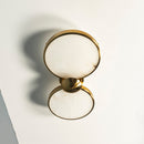 Rabat 2-Piece Marble Antique Plafonier Chandelier | Modern Decorative Lighting For Homes & Hotels