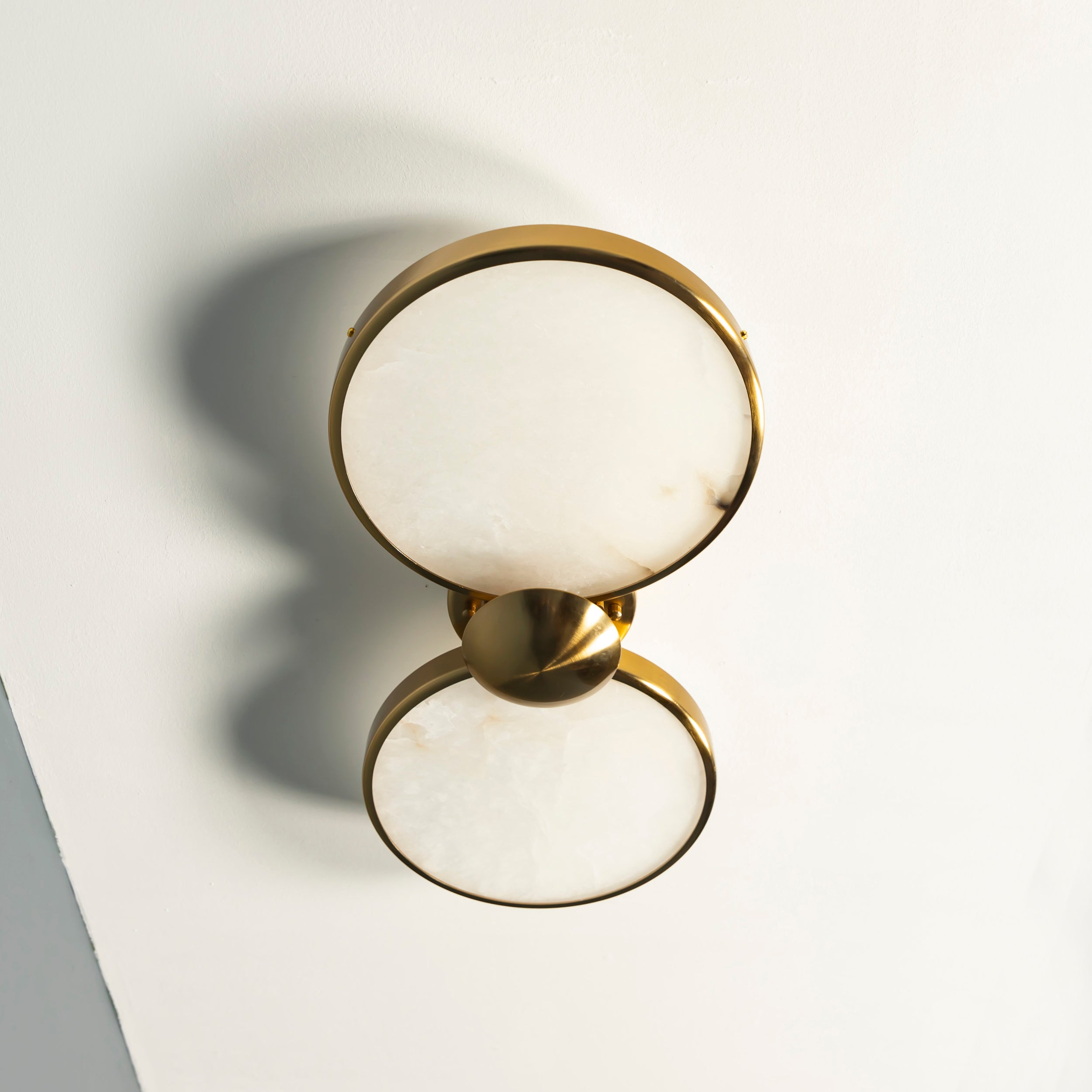 Rabat 2-Piece Marble Antique Plafonier Chandelier | Modern Decorative Lighting For Homes & Hotels