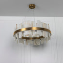 Ekho Antique Marble Pendant Light Chandelier 80 Cm - Heka Lighting & Trading Limited