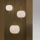 Apple Opal Glass Led Pendant Light Chandelier 25 Cm - Heka Lighting & Trading Limited