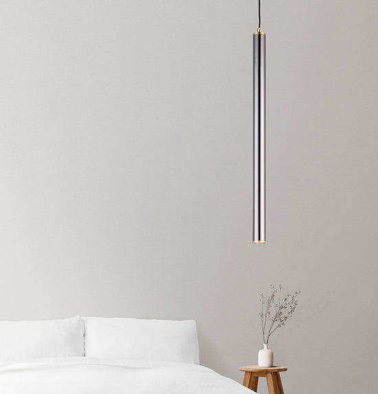 Yose Single Platinum Led Pendant Light Chandelier 50 Cm