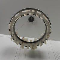 Ekho Marble Platinum Pendant Light Chandelier 80 Cm - Heka Lighting & Trading Limited