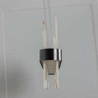 Ekho Marble Platinum Dining Table Pendant Light Chandelier 120 Cm | Modern Decorative Lighting For Homes & Hotels - Heka Lighting & Trading Limited