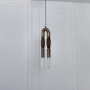 Pony Horse Hair Dark Antique Marble Pendant Light Small Chandelier - Heka Lighting & Trading Limited