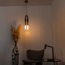 Pony Horse Hair Dark Antique Marble Pendant Light Small Chandelier - Heka Lighting & Trading Limited