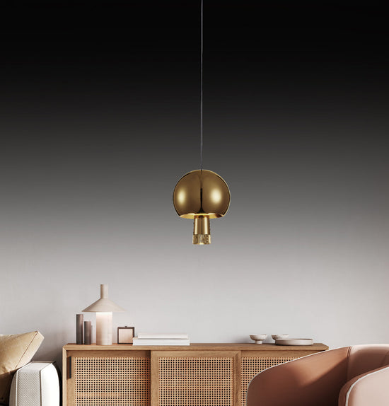 Mayon Gold Led Pendant Light Chandelier