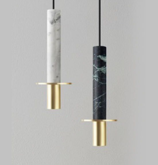 Hera Black Marble Pendant Light Chandelier 40 Cm