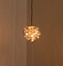 Viyana Teardrop Smoked Glass Antique Pendant Light Chandelier 24 Cm - Heka Lighting & Trading Limited
