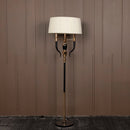 Torino Gold-Black Three Arm Floor Lamp - Heka Lighting & Trading Limited