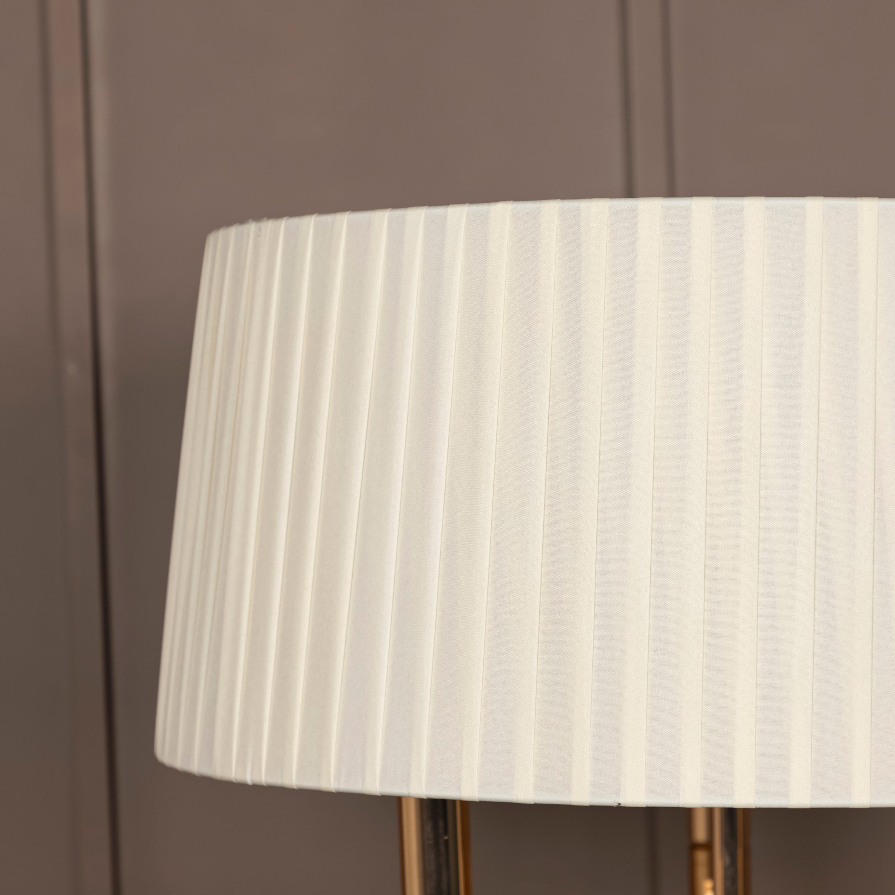 Torino Gold-Black Three Arm Lampshade - Heka Lighting & Trading Limited