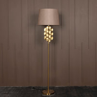 Nice Antique Brown Floor Lamp - Heka Lighting & Trading Limited