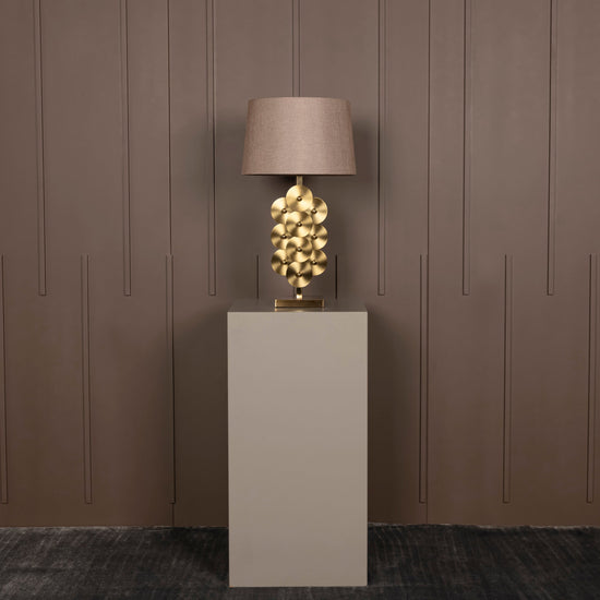 Nice Antique Brown Lampshade