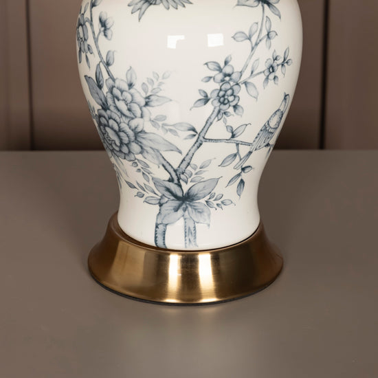 Kannus Antique White Color Porcelain Lampshade