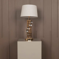 Bonn Gold Transparent Glass Lampshade - Heka Lighting & Trading Limited