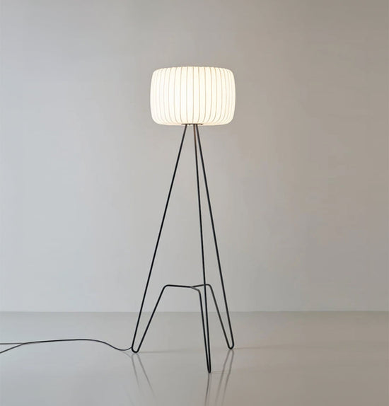 Mimosa Soft Touch White Three-Legged Floor Lamp 45 Cm
