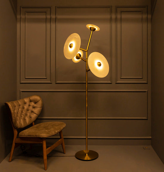 Kampala Marble Floor Lamp