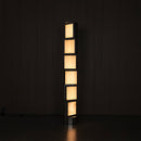 Santiago White Marble Chrome Floor Lamp | Modern Decorative Lighting For Homes & Hotels - Heka Lighting & Trading Limited